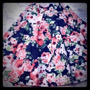 Floral skirt